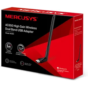 Adaptador USB Wi-Fi 5 Dual-Band AC650 c/ antena High-Gain