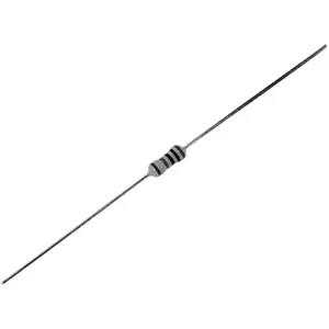 Resistência de filme metálico 24kR 0.6W ±1% Ø3.5x10mm
