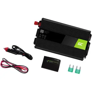 Inversor 12VDC ➝ 230V onda sinusoidal modificada 300W c/ USB e ficha de isqueiro