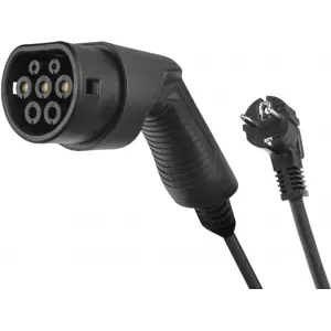 Carregador portátil para veículos elétricos Schuko Tipo 2 monofásico 3.6kW - 6.5m