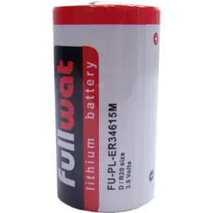 Pilha de lítio D (R20) 3.6V 13000mAh