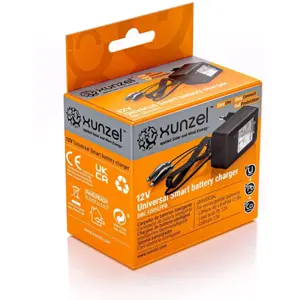 Carregador para baterias (1.2-48Ah) de Chumbo (Pb) e Lítio (LFP) - 12V 18W - IP54