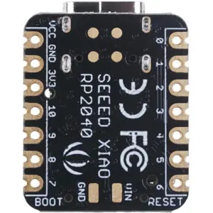 Microcontrolador Seeed Studio XIAO (RP2040) compatível com Arduino/MicroPython/CircuitPython