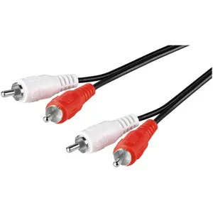 Cabo 2RCA macho - 2RCA macho  - 20.0m