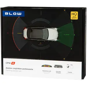 Sensores de estacionamento para automóvel (Ø19mm) - preto