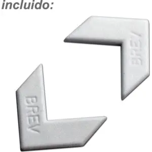Kit de junta de goma universal para puerta de frigorífico c/ 2 escuadras - 200x100cm