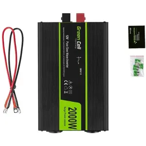Inversor 12VDC ➝ 230V onda sinusoidal pura 2000W c/ USB