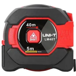Fita métrica 5m com medidor de distância a laser (40m)