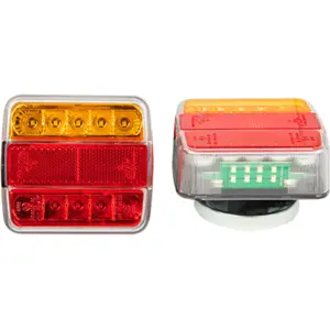 Luces de señalización magnéticas para remolque en LED con conector de 7 pines