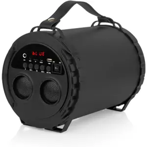 Coluna portátil Bluetooth 20W Bazooka (FM/BT/USB/microSD/AUX) 1500mAh