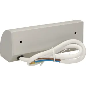 Bloco de tomadas para Desktop 2x Schuko - cabo de 0.6m (s/ ficha) - Prata/Cinzento