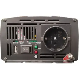 Inversor 12VDC -> 230V onda sinusoidal pura 300W c/ USB e função de UPS