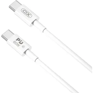 Cabo USB-C -> USB-C Fast Charge PD 60W branco - 2.0m