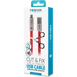 Cable reparable Cut&Fix - USB-A macho - Micro-USB - 1.5 m