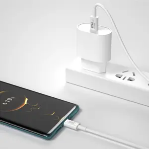 Cabo USB-C -> USB-C Fast Charge PD 60W branco - 2.0m