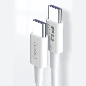 Cabo USB-C -> USB-C Fast Charge PD 60W branco - 2.0m