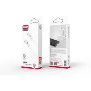 Cabo USB-C -> USB-C Fast Charge PD 60W branco - 2.0m