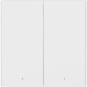 Interruptor sem fio ZigBee inteligente de 2 botões [H1]