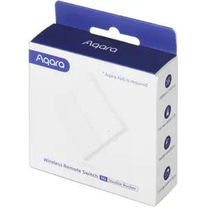 Interruptor sem fio ZigBee inteligente de 2 botões [H1]