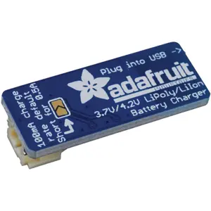 Módulo carregador de bateria Li-Po / Li-Ion 500mA - USB stick