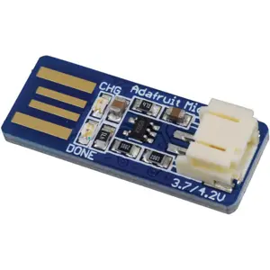 Módulo carregador de bateria Li-Po / Li-Ion 500mA - USB stick