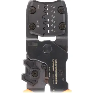 Alicate de cravar terminais não isolados abertos 0.08-2.5mm²