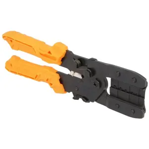 Alicate de cravar terminais não isolados abertos 0.08-2.5mm²