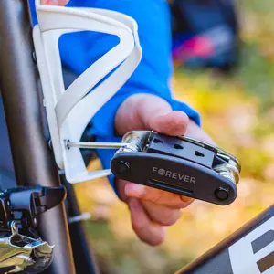Chave multiusos para bicicleta de 16 chaves
