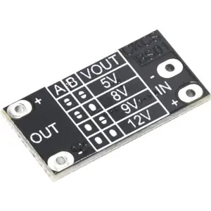 Conversor step up Uin: 2.5..12V Uout: 5/8/9/12V (5 unidades)