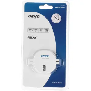 Receptor com relé para controlo sem fios RF 433MHz para iluminação 1000W