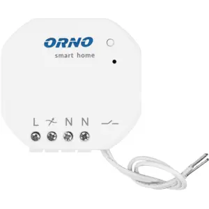 Receptor com relé MINI para controlo sem fios RF 433MHz para iluminação 400W