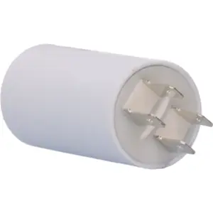 Condensador para motor   6.3uF 450V Ø33x55mm - c/ terminais e parafuso