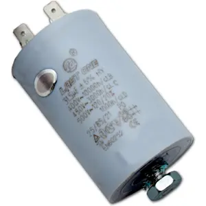 Condensador para motor  31.5uF 450V - c/ terminais e parafuso