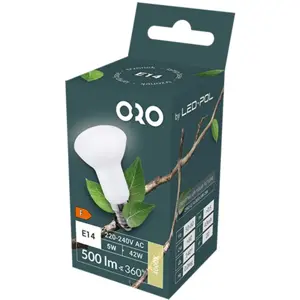 Lâmpada LED E14 R50 230V 5W 4000K (branco neutro) 500lm