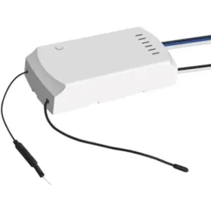 Controlador inteligente Wi-Fi para ventoinha de teto e luz + controlo remoto RF 433MHz