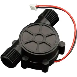 Micro turbina de água - Geradora hidroeléctrica DC-5V 150mA (rosca G1/2'')