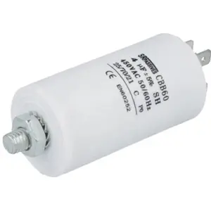 Condensador de motor 4.0uF 450V Ø35x65mm