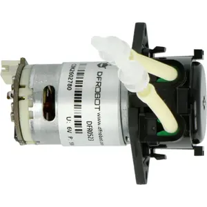 Bomba peristáltica 6VDC 5W ~45ml/min com controlador digital