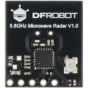 Sensor de radar de microondas 5.8GHz para detectar movimientos