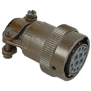 Ficha circular SOURIAU 851 4 pinos