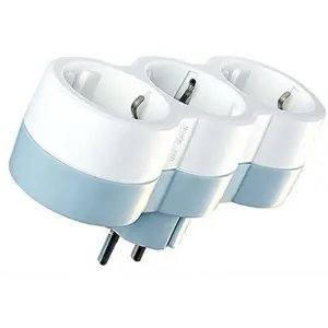 Ficha schuko tripla 230VAC 16A 2P+T com obturador