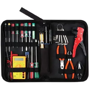 Kit essencial de soldadura para eletrónica
