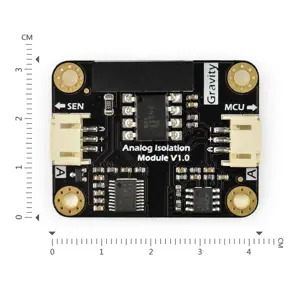 Módulo de isolamento de sinal analógico e alimentação - Gravity para Arduino