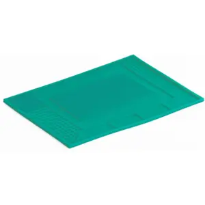 Tapete em silicone anti-estático para soldaduras 209x295mm - verde