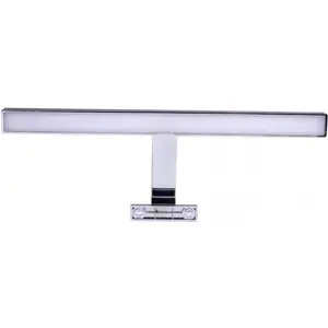Aplique LED 230VAC 5W 6500K de espelho para WC - IP44 - 300mm