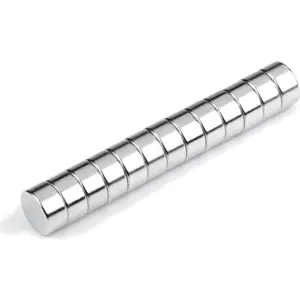 Íman Neodymium (NdFeB) redondo N52 Ø10x5mm