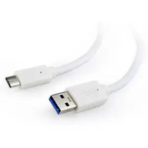 Cable USB-A -> USB-C 3.0A 36W - blanco - 0.1m - Gembird