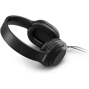 Auscultadores Headphones Over-ear c/ jack 3.5mm + adapt 6.3mm - 2m - preto