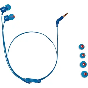 Auriculares In-Ear Pure Bass com microfone Jack 3.5mm - azul
