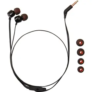 Auriculares In-Ear Pure Bass com microfone Jack 3.5mm - preto